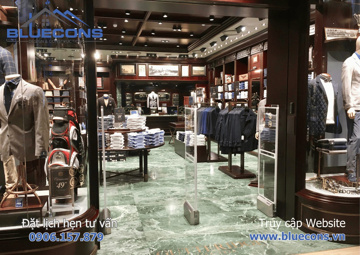 Giá thi công shop rẻ nhất TPHCM 2024