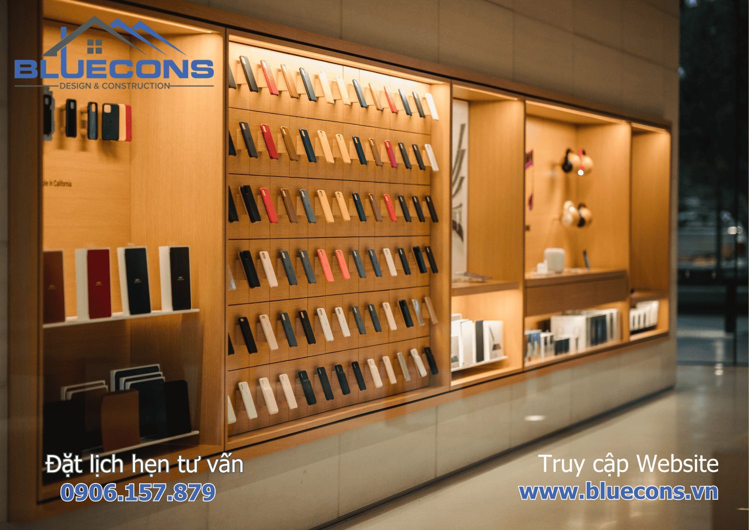 Giá thi công shop rẻ nhất TPHCM 2024