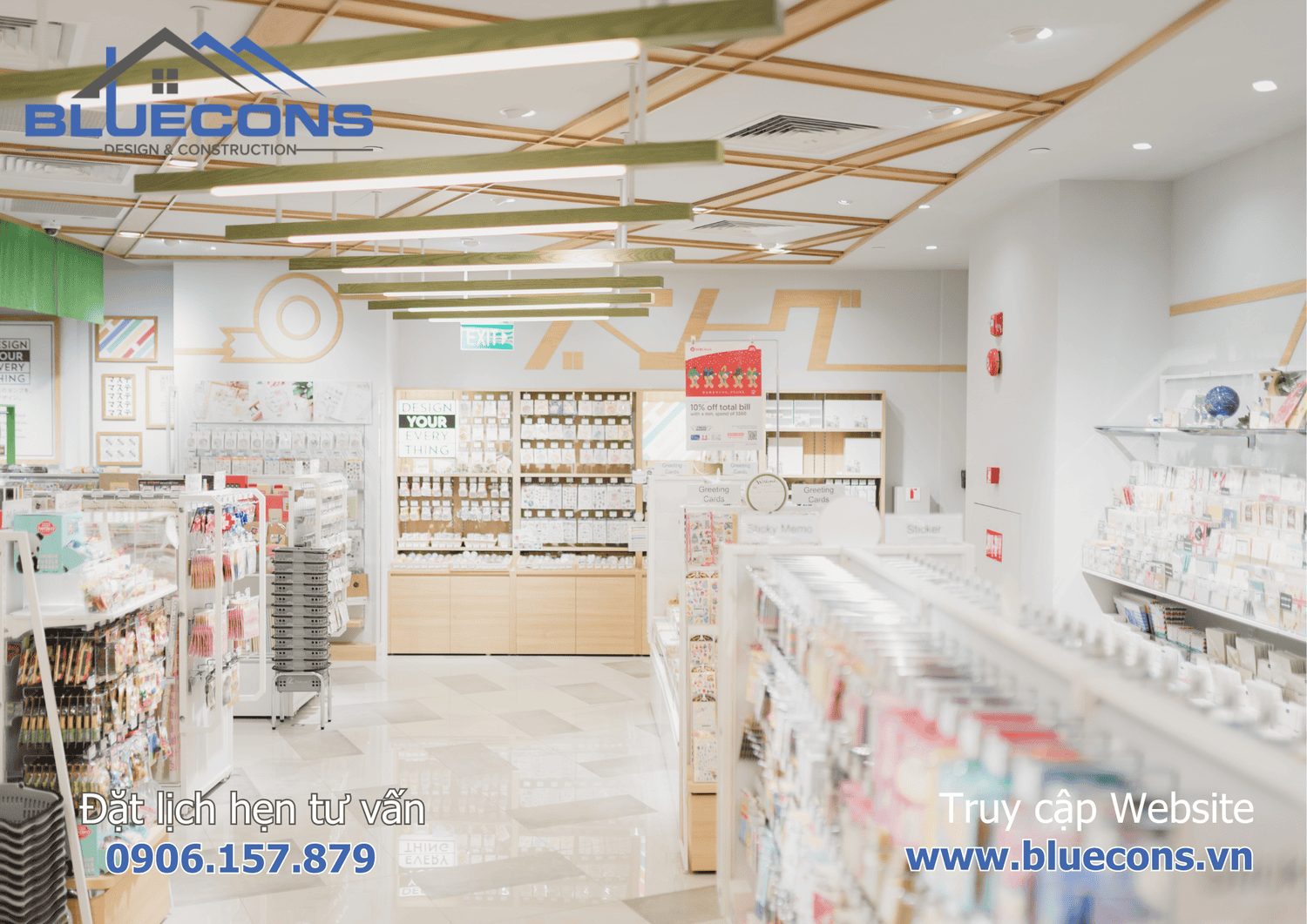 Giá thi công shop rẻ nhất TPHCM 2024