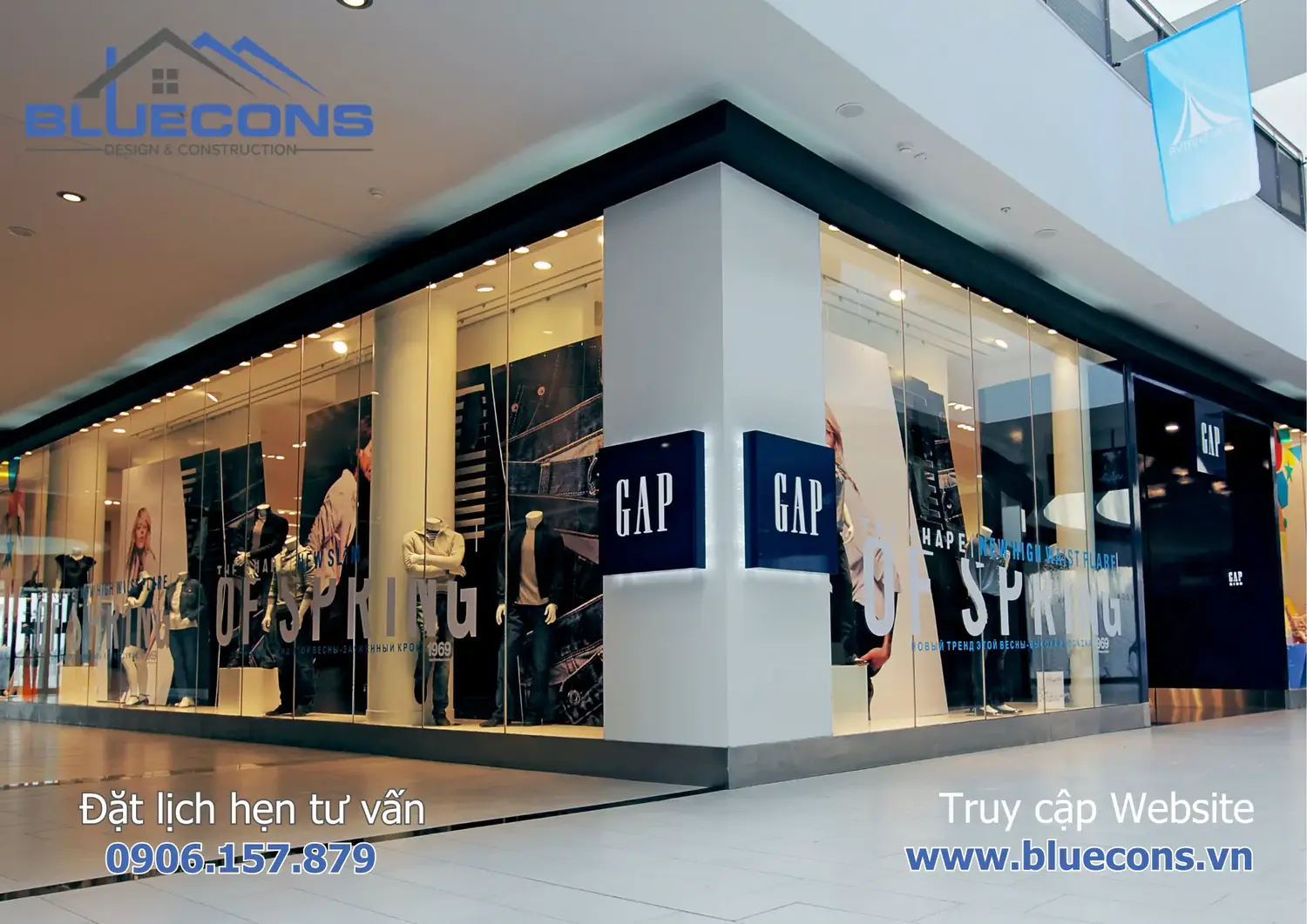 Giá thi công shop quần áo thời trang nhỏ TPHCM 3 Giá thi công shop quần áo thời trang nhỏ TPHCM