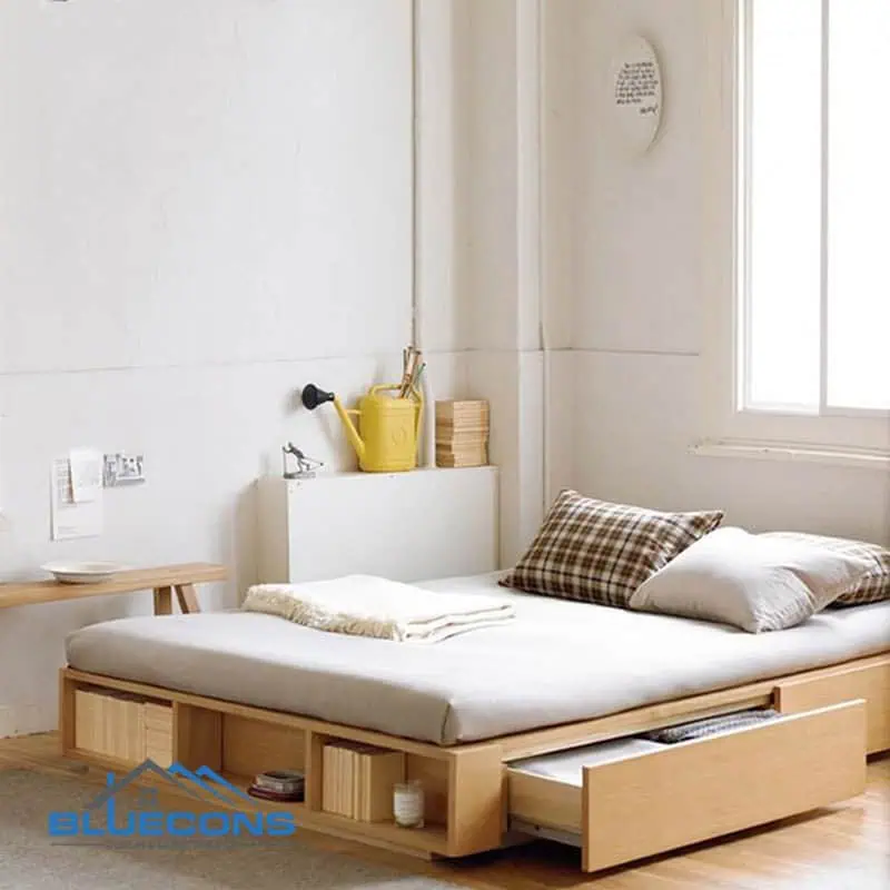 Mẫu Giường Ngủ Đẹp Đơn Giản GN006 12 Mẫu giường ngủ đẹp đơn giản GN006