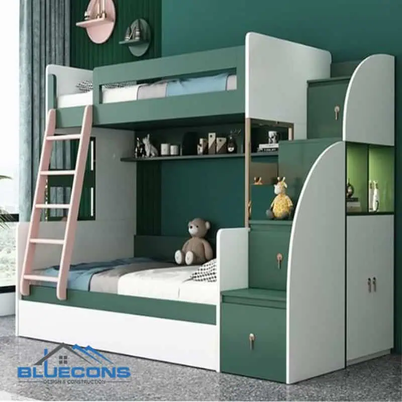 Bluecons Ra Mắt Sản Phẩm Giường Ngủ 2 Tầng Siêu Đáng Yêu Cho Bé 2 Giường ngủ 2 tầng GN012