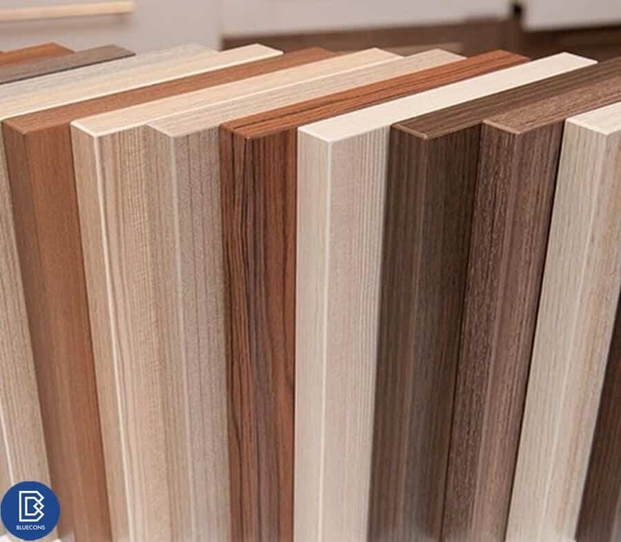 Chất liệu gỗ công nghiệp được sử dụng cho nội thất