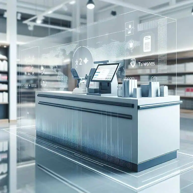 Quầy thu ngân big c