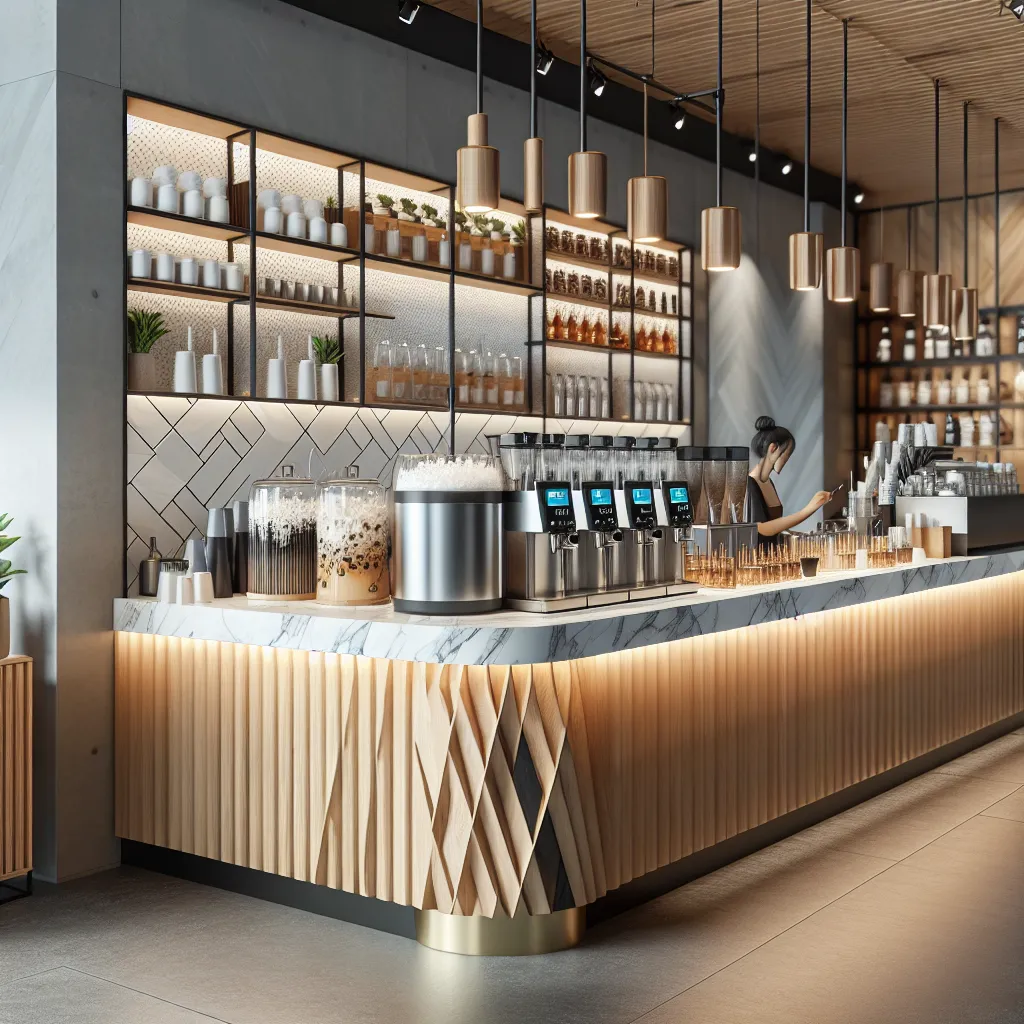 Quầy Pha Chế Đá