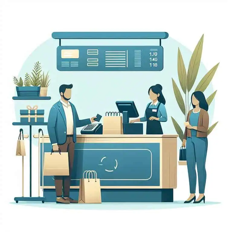 Quầy thu ngân gỗ mdf