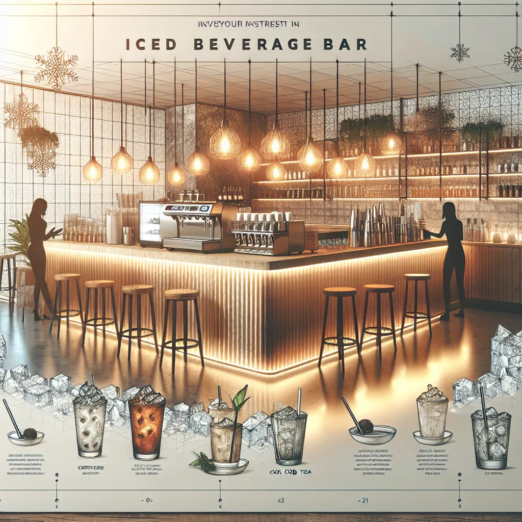 Quầy Pha Chế Đá