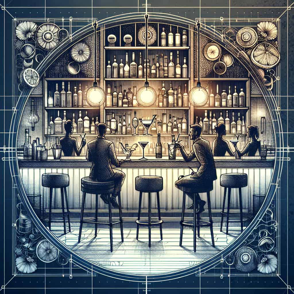 Quầy Bar Pha Chế