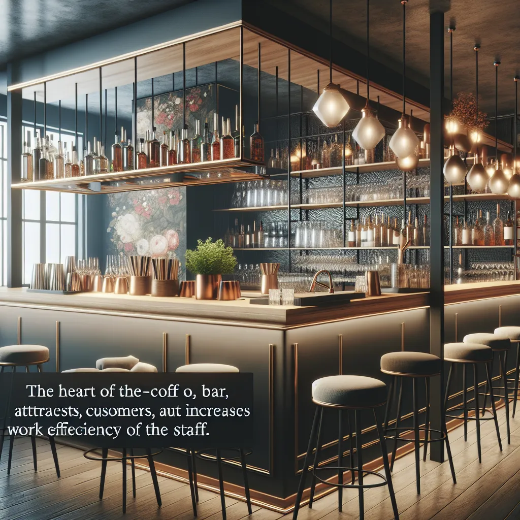 Quầy pha chế đẹp