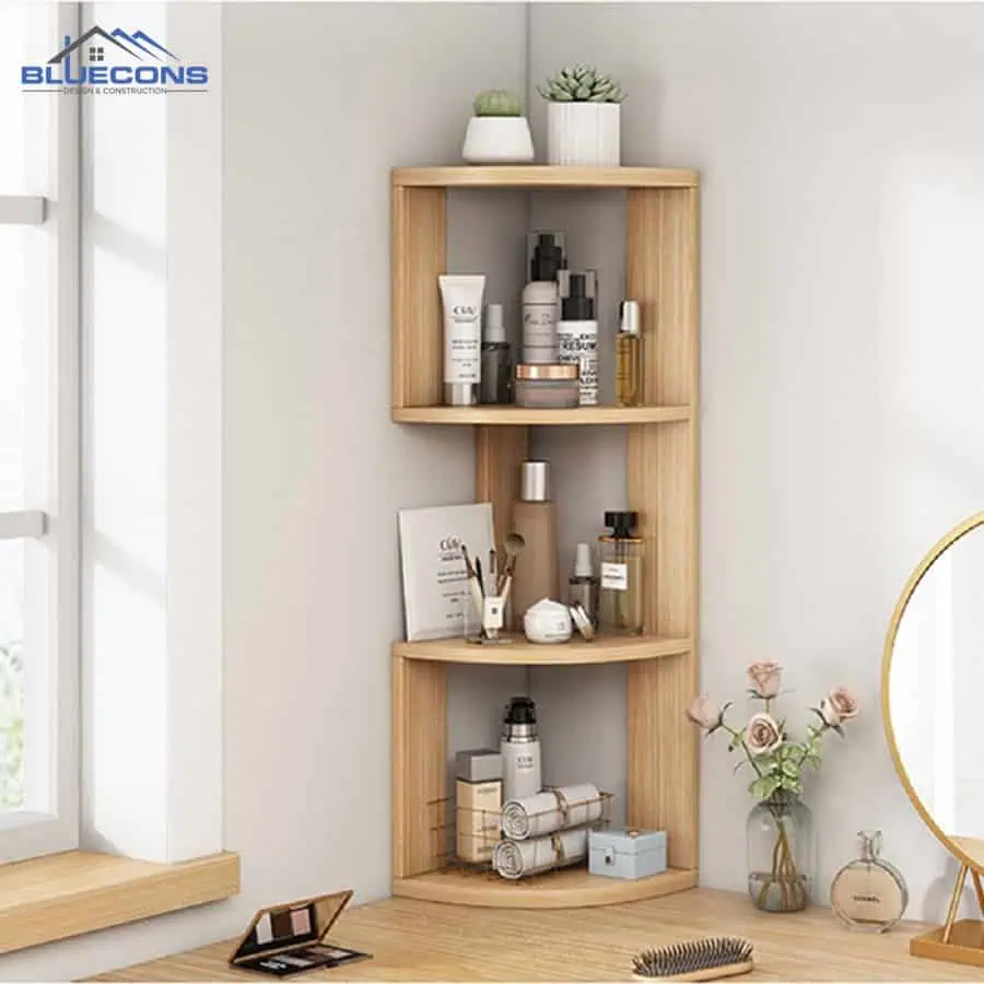 Top 80+ mẫu kệ gỗ trưng bày sản phẩm Đẹp, Giá Rẻ, Chất Lượng Cao 16 Kệ gỗ góc để bàn
