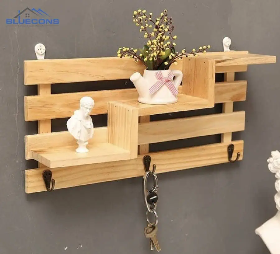 Top 80+ mẫu kệ gỗ trưng bày sản phẩm Đẹp, Giá Rẻ, Chất Lượng Cao 13 Kệ gỗ treo tường trang trí