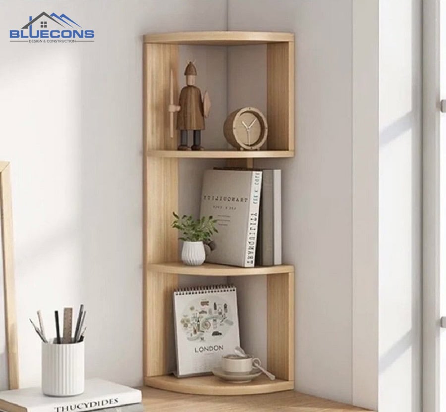 Kệ góc gỗ nhỏ gọn