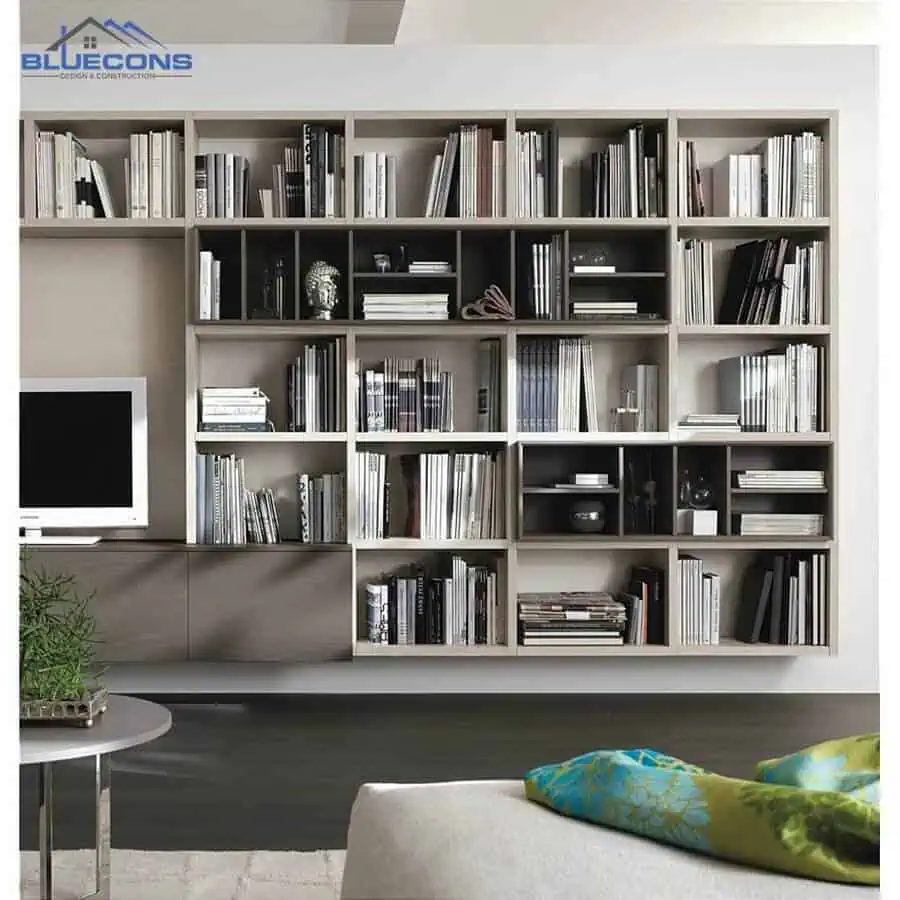 Tủ hồ sơ đẹp gỗ công nghiệp siêu bền, hiện đại tại Bluecons 15 Kệ hồ sơ treo tường thiết kế độc đáo