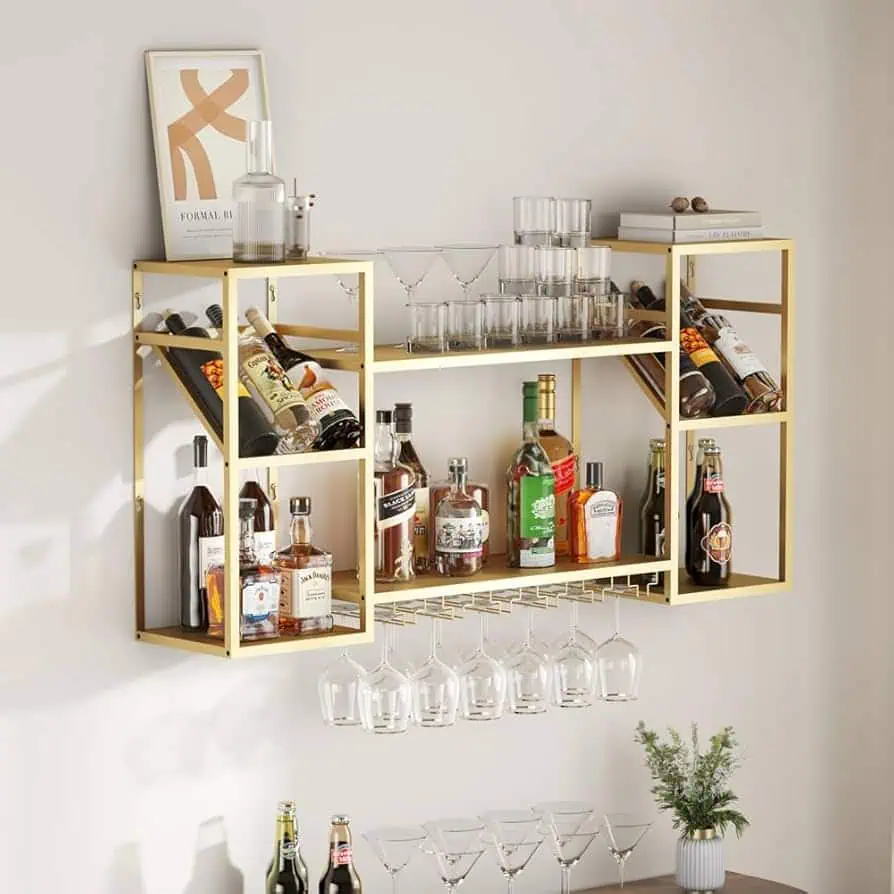 kệ ly quầy bar inox 2 kệ ly quầy bar inox 2