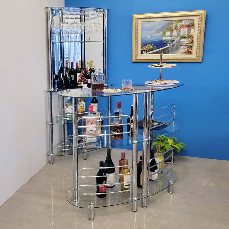kệ ly quầy bar inox 4 kệ ly quầy bar inox 4