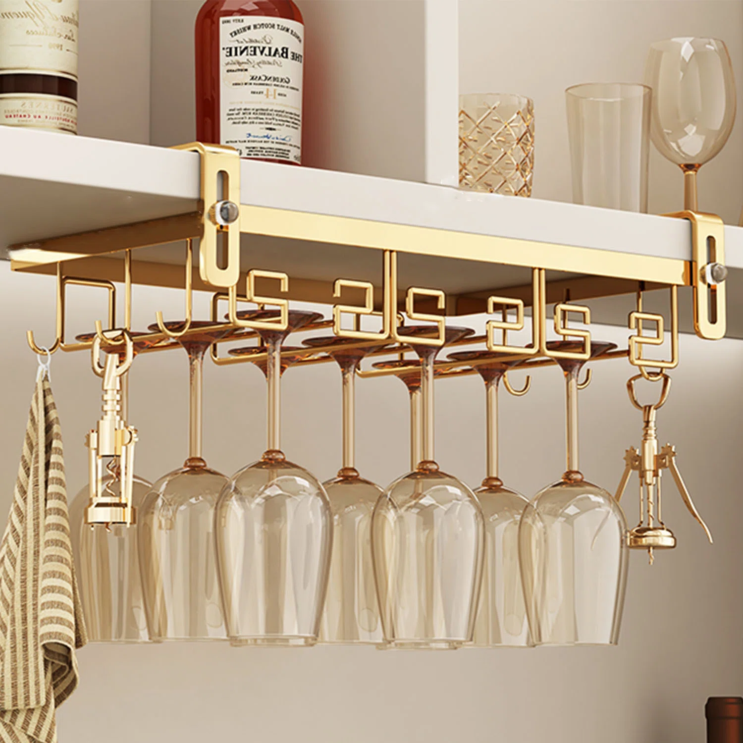 kệ treo ly quầy bar inox 2 kệ treo ly quầy bar inox 2