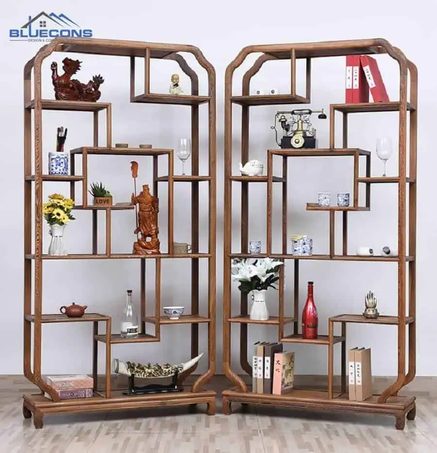 Top 99+ kệ trưng bày bằng gỗ đẹp HOT nhất 2024, phù hợp mọi không gian 15 Kệ trưng bày đồ lưu niệm