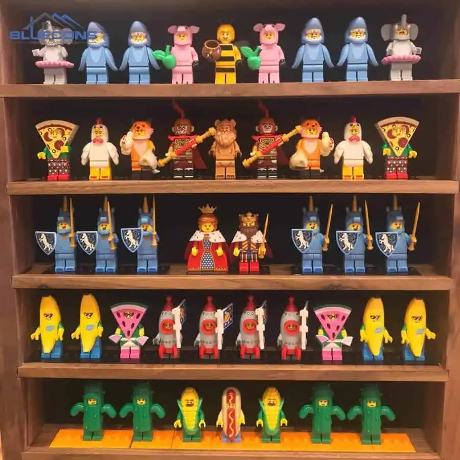 +20 mẫu kệ trưng bày lego đẹp và bắt kịp xu hướng 2024 5 Tủ trưng bày lego bằng gỗ tự nhiên đẹp
