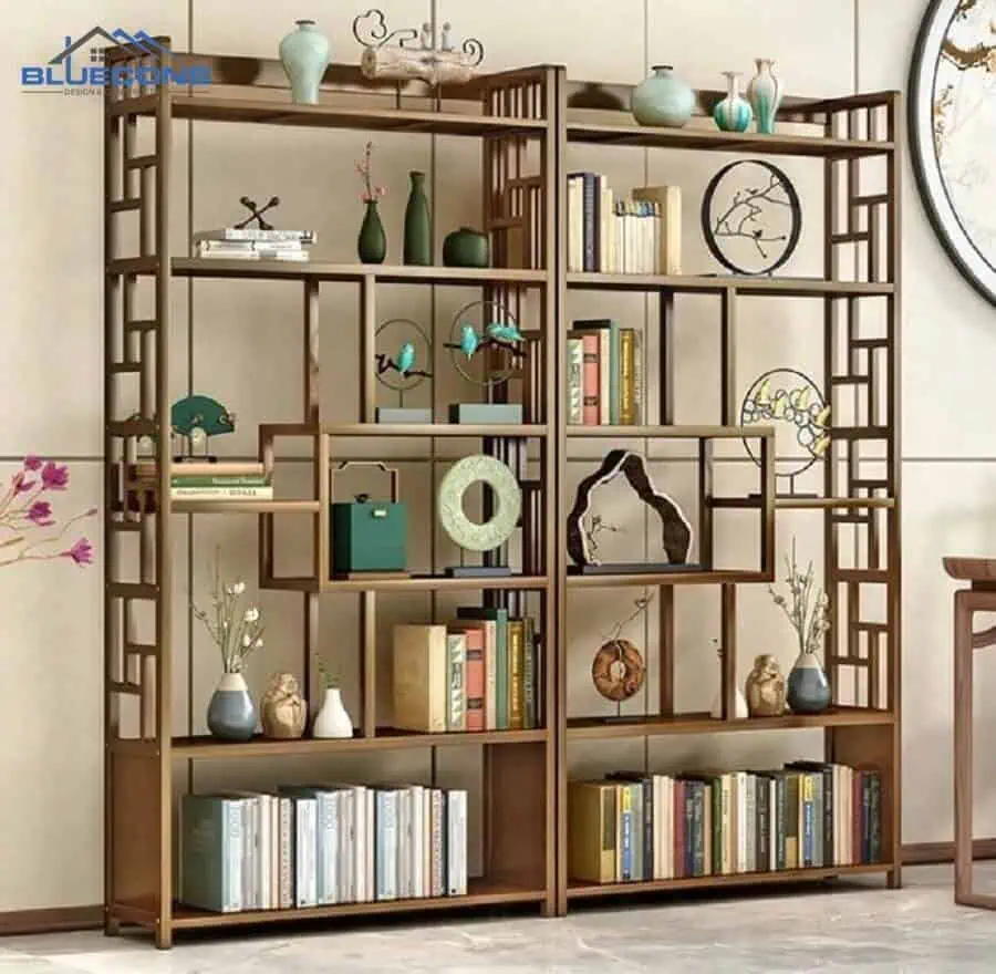 Top 80+ mẫu kệ gỗ trưng bày sản phẩm Đẹp, Giá Rẻ, Chất Lượng Cao 11 Kệ trưng bày sản phẩm trang trí bằng gỗ