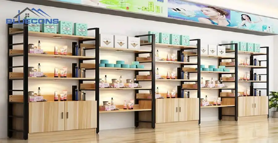 Top 99+ kệ trưng bày bằng gỗ đẹp HOT nhất 2024, phù hợp mọi không gian 16 Kệ trưng bày sản phẩm