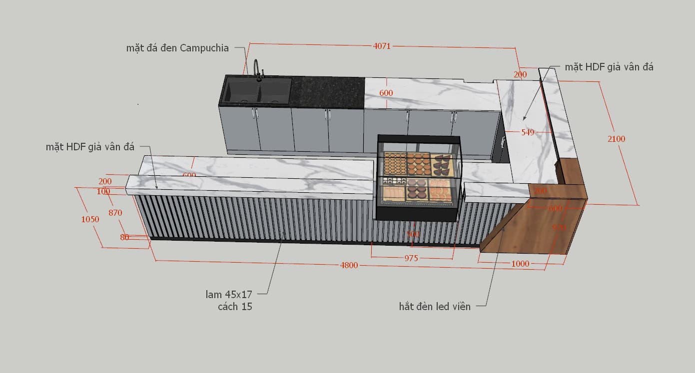 Mẫu quầy bar cafe gỗ đẹp chất lượng giá rẻ nhất 2024 24 Mẫu quầy bar cafe gỗ đẹp chất lượng giá rẻ nhất 2024
