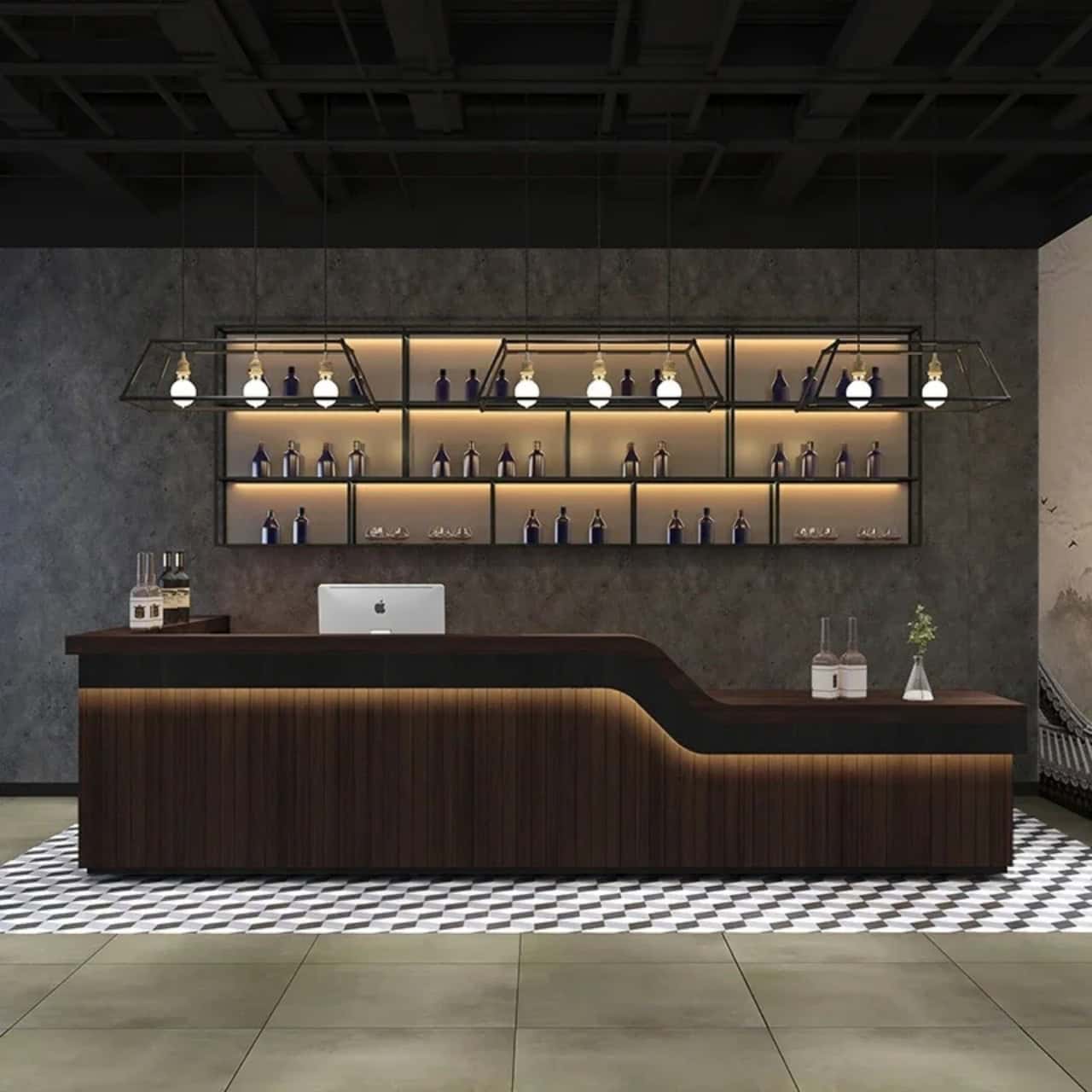 kích thước quầy bar cafe 3 kích thước quầy bar cafe 3