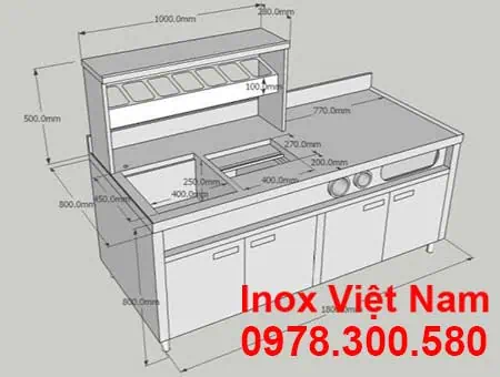 Thiết kế quầy pha chế