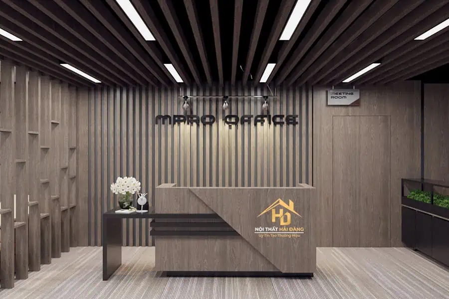 Kích thước quầy lễ tân