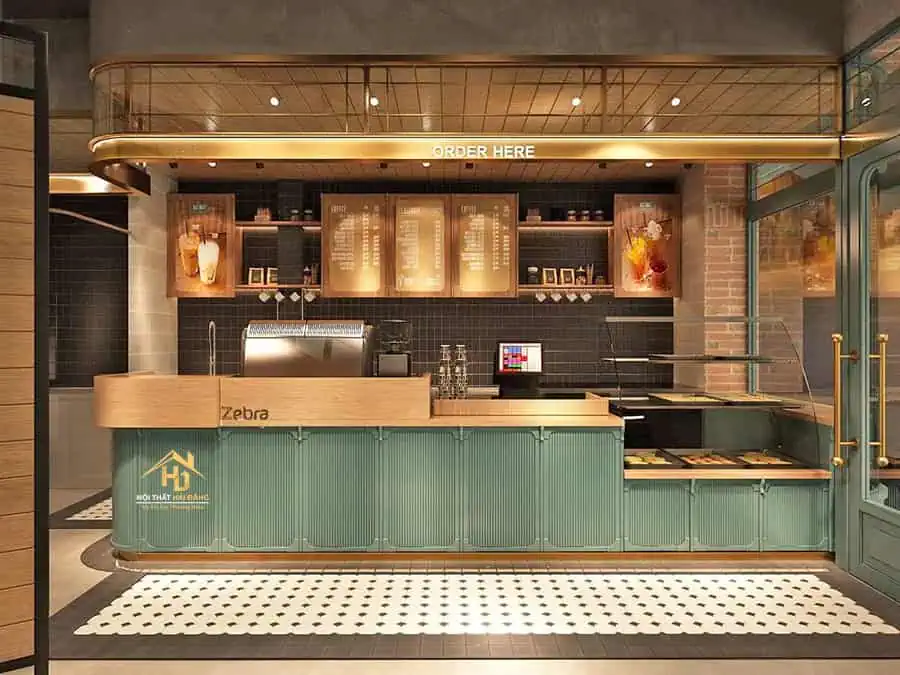 Quầy pha chế sang trọng