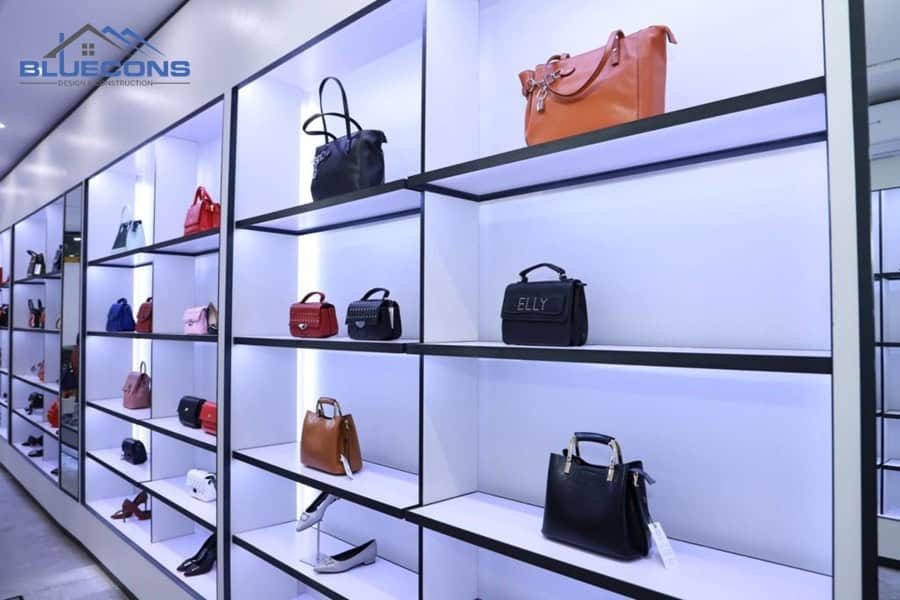 99+ mẫu kệ trưng bày túi xách đẹp, hot nhất 2024 tại Bluecons 1 Lợi ích sử dụng tủ trưng bày túi xách