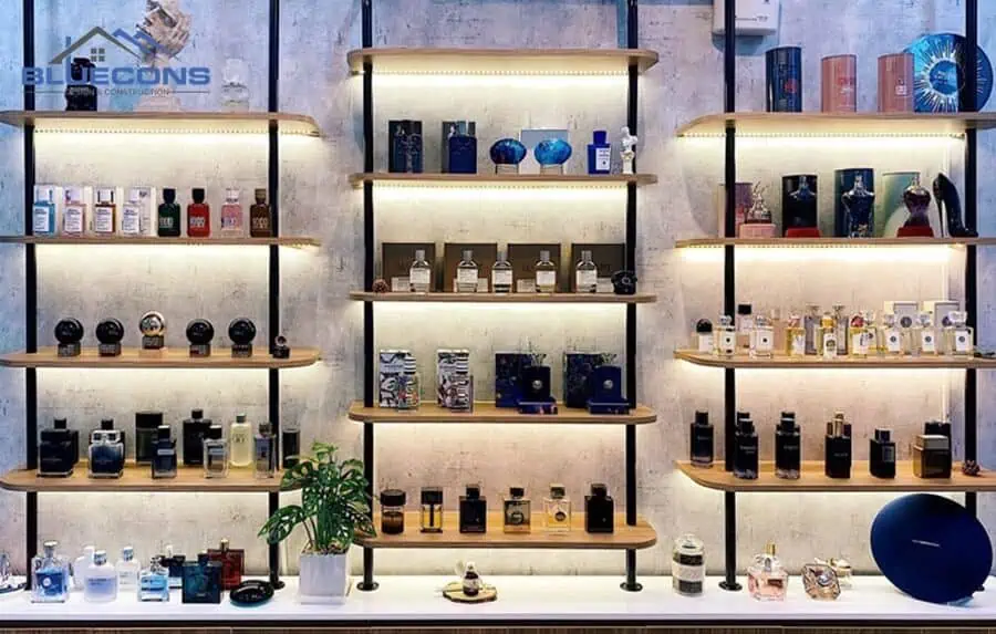 99+ mẫu tủ đựng nước hoa sang trọng, giá rẻ tại Bluecons 3 Lý do sử dụng tủ trưng bày nước hoa