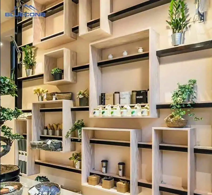101+ mẫu kệ trưng bày sản phẩm đẹp mắt, đa dạng phong cách 14 Mẫu kệ trưng bày sản phẩm chất lượng cao tại Bluecons