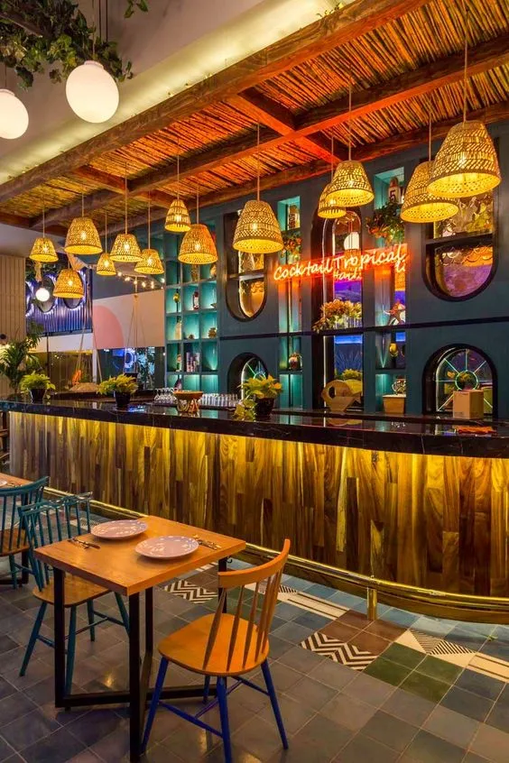 Quầy Bar Trang Trí Quán Cà Phê Mẹo Tăng Tính Thẩm Mỹ Cho Không Gian 9 Những mẫu quầy bar được trang trí ở quán cà phê sang trọng