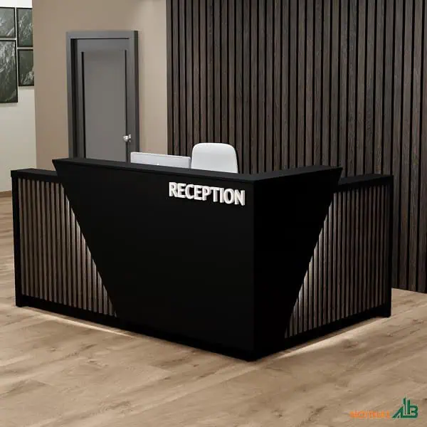 Mẫu quầy lễ tân sang trọng