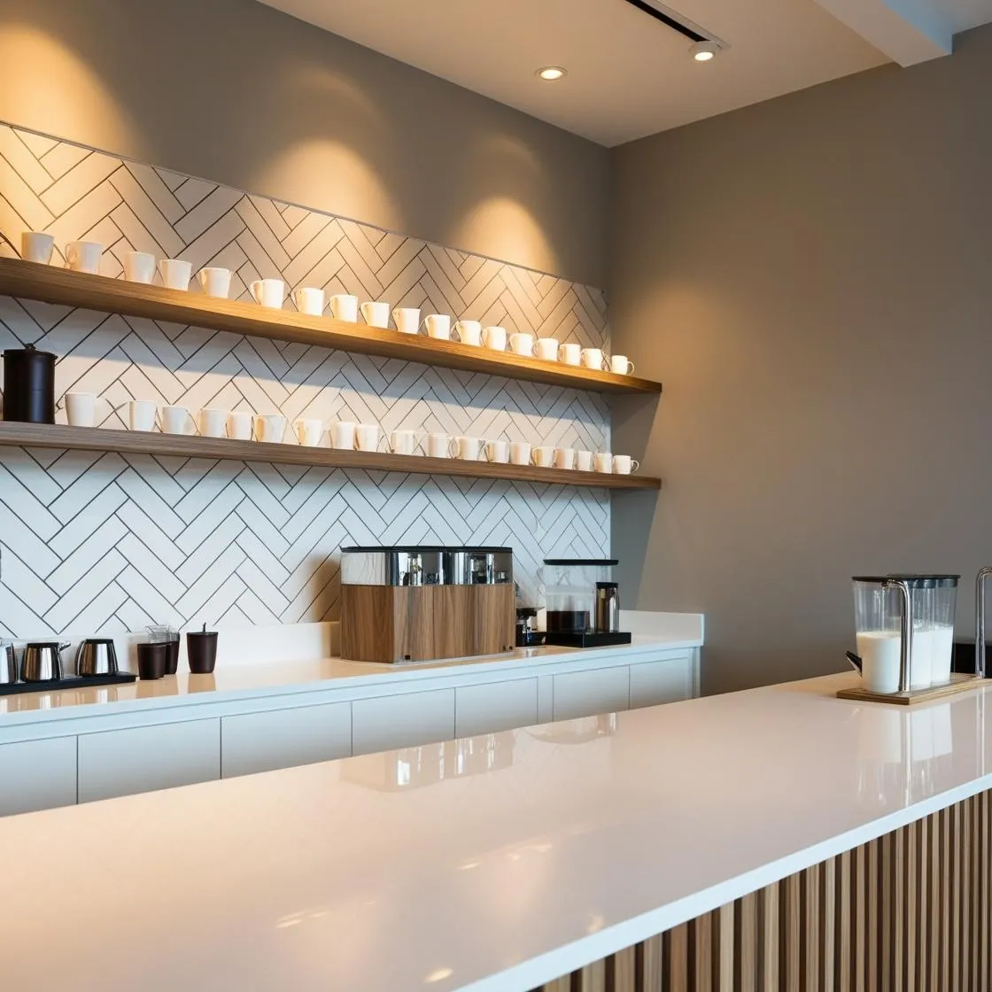 mẫu thiết kế quầy pha chế trà sữa đơn giản hiện đại (16)