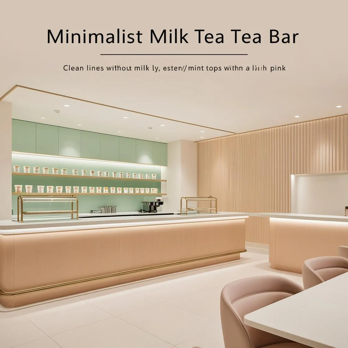mẫu thiết kế quầy pha chế trà sữa đơn giản hiện đại (18)