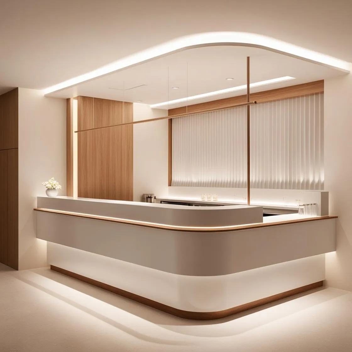 mẫu thiết kế quầy pha chế trà sữa đơn giản hiện đại (4)