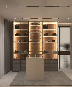 Mẫu tủ trưng bày cửa hàng đẹp