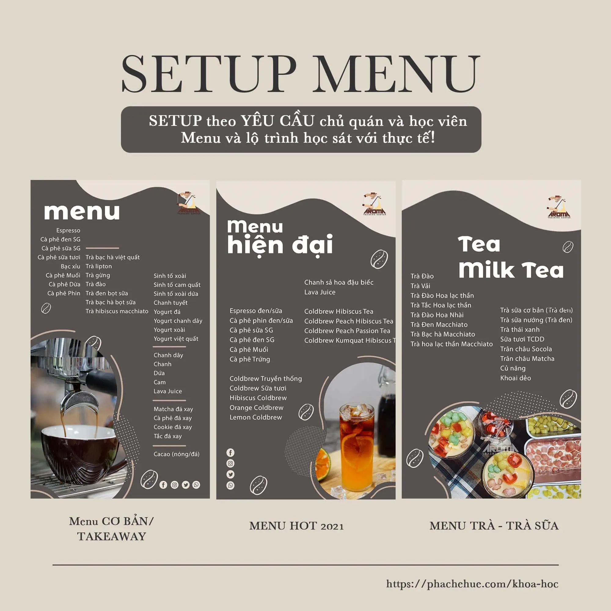 Nội thất quầy pha chế đẹp