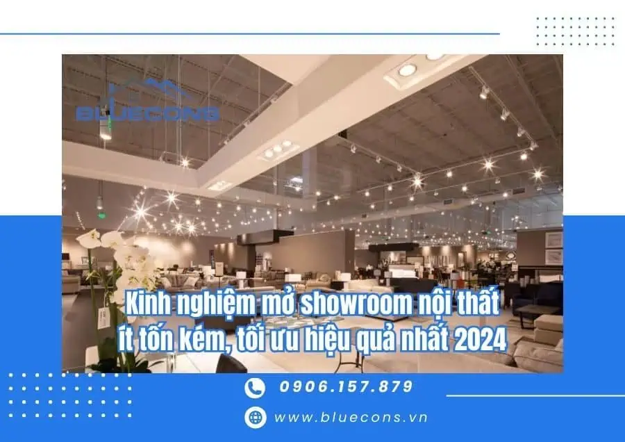 Mở showroom nội thất