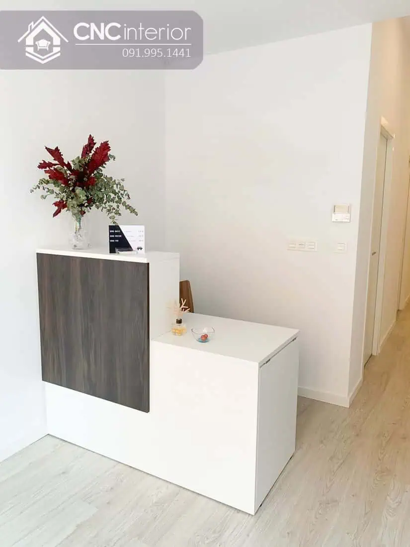 Quầy lễ tân mini