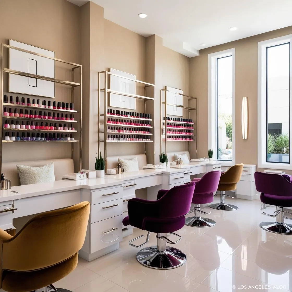 Nội Thất Nail Salon Tại Los Angeles 3 nội thất nail salon tại Los Angeles_ (2)
