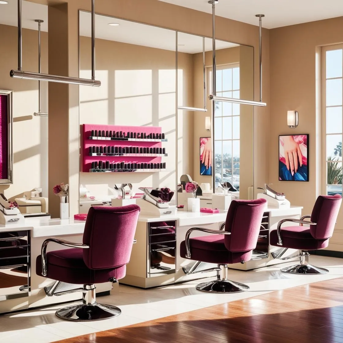 Nội Thất Nail Salon Tại Los Angeles 5 nội thất nail salon tại Los Angeles_ (4)