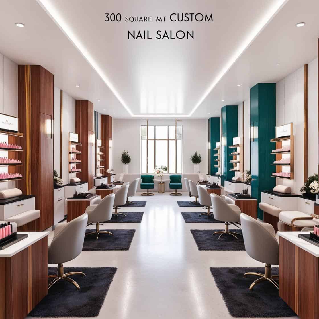 nội thất tiệm nail theo yêu cầu riêng 300m2_ (2)