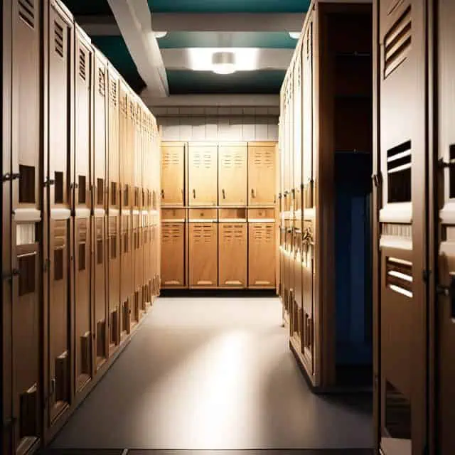 Sản xuất tủ locker gỗ MFC