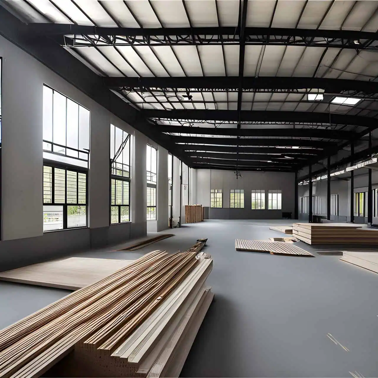 MFC industrial wood workshop in HCMC 100m2 MFC industrial wood workshop in HCMC 100m2