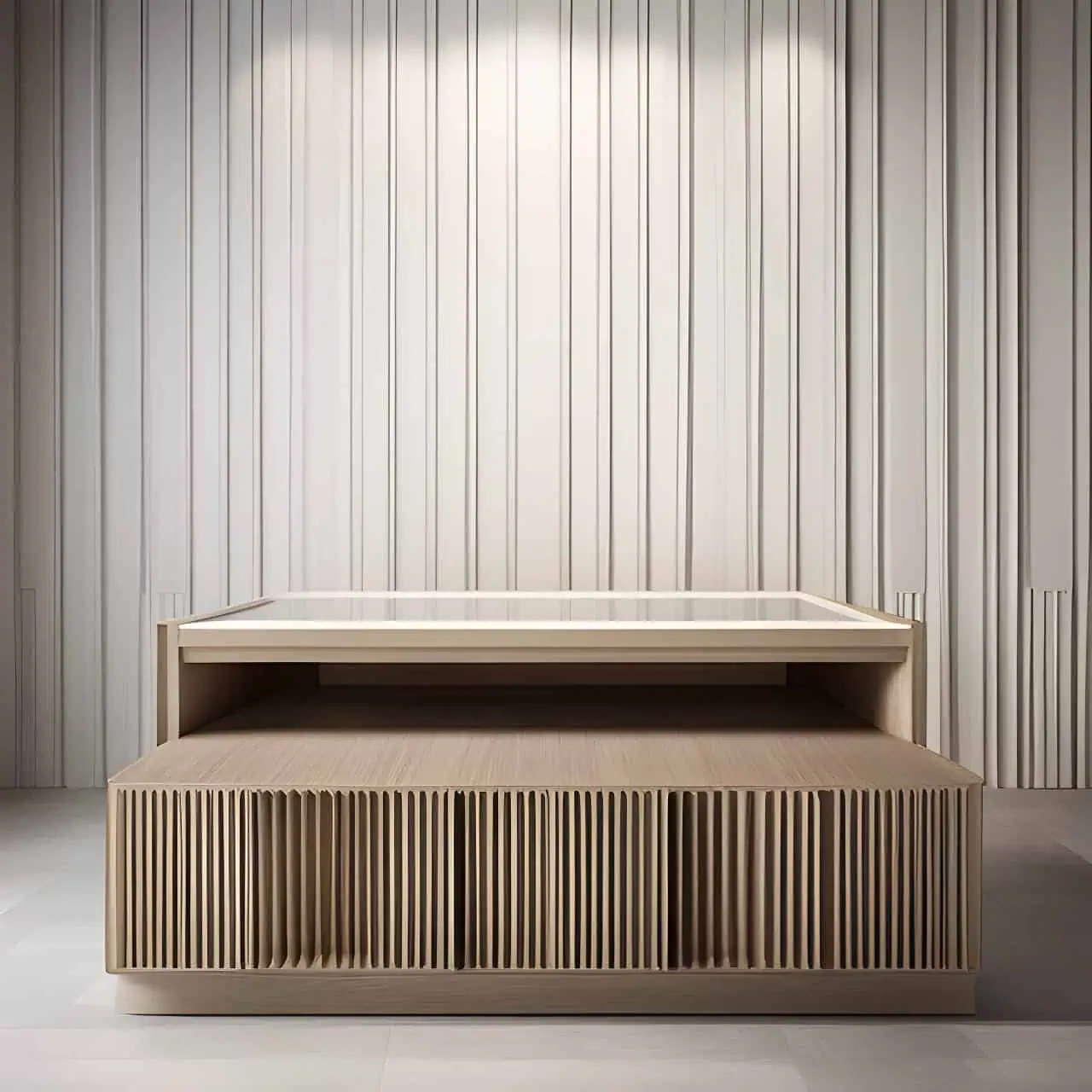 MDF wood furniture installation MDF wood furniture installation 3D render, composite, by artgerm, art germ, Cinematic Lighting
