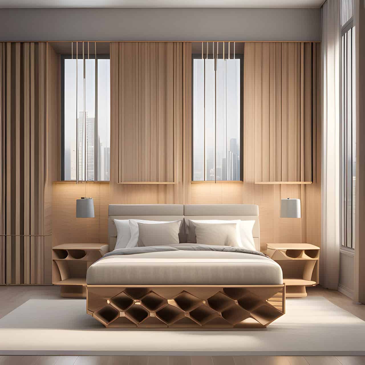 MDF wood furniture installation MDF wood furniture installation 3D render, composite, by artgerm, art germ, Cinematic Lighting