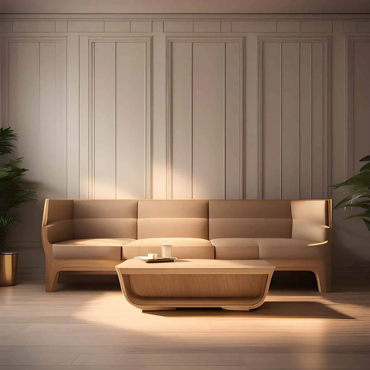 MDF wood furniture installation MDF wood furniture installation 3D render, composite, by artgerm, art germ, Cinematic Lighting