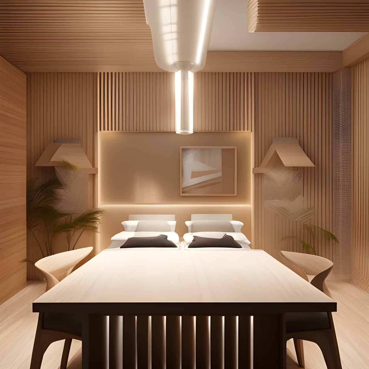 MDF wood furniture installation MDF wood furniture installation 3D render, composite, by artgerm, art germ, Cinematic Lighting